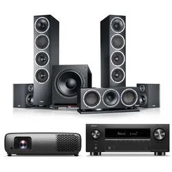 THEATER 500 Surround + Denon AVC-X3800H + BenQ W4000i 