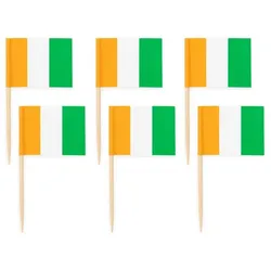 50 Flaggen Deko Picker Irland