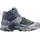 Salomon X Ultra 5 Mid GTX blau, rosa Damen Stiefel dunkelblau hellgrau - 42.2/3