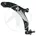 SIDEM 41172 Querlenker Querlenker Stahlblech Vorderachse links