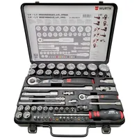 Würth Steckschlüsselsatz 1/4 + 1/2 Zoll 59-tlg.