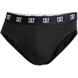 Cristiano Ronaldo CR7 Herren Slip schwarz/weiß XL 3er Pack