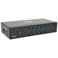 Tripp Lite U360-007-IND 7-Port Industrie-USB 3.x (5Gbps) Hub - 20 kV ESD Immunität, Metallgehäuse, montierbar,