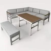 Greemotion Miami Set 5-tlg. Taupe/Grau