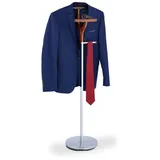 Relaxdays Herrendiener Relaxdays 45 x 120 x 28 cm Braun, Silber