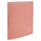 Exacompta Chromaline Pastell Ringbuch DIN A4 40 mm Korallrot 1 St.