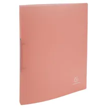Exacompta Chromaline Pastell Ringbuch DIN A4 40 mm Korallrot 1 St.