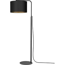 Licht-Erlebnisse Kaja 151cm E27 Schwarz-Gold