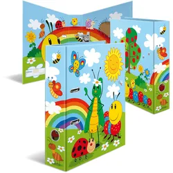 HERMA Motiv-Ordner A4 Kindergarten Frieda & friends, A4, Halteöse, Lagerung, Kar