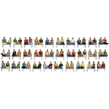 NOCH Mega-Spar-Set Sitzende Passagiere 16072 H0