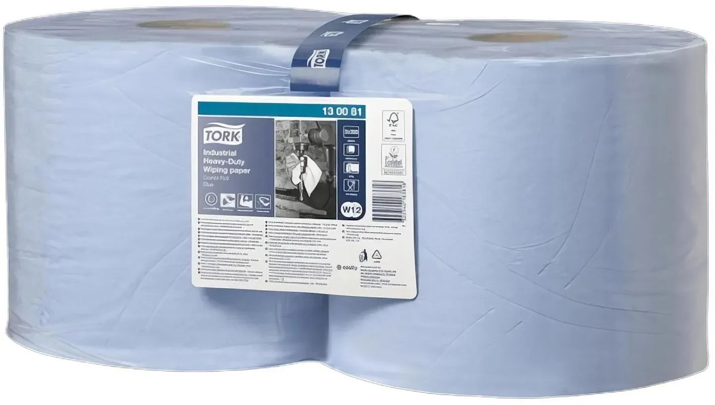 Advanced 440 Wischtuch 350 Blatt blau 3-lagig 23,5 x 34 cm, 2 Rollen je 119m