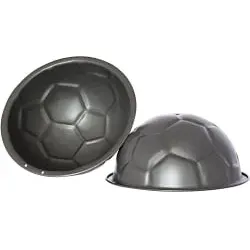 WALTER Premium Fußball Backform 967050 , Ø 225 mm, Volumen: 2,5 Liter