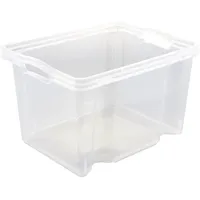 KEEEPER Aufbewahrungsbox Franz 35 x 27 x 21 cm 1-tlg. transparent