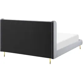Beliani Forbach 140 x 200 cm Grau
