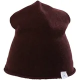 CASH-MERE.CH 100% Kaschmir Beanie Mütze | Strickmütze für Damen und Jugendliche (Rot/Zinnober Rot) - Einheitsgröße