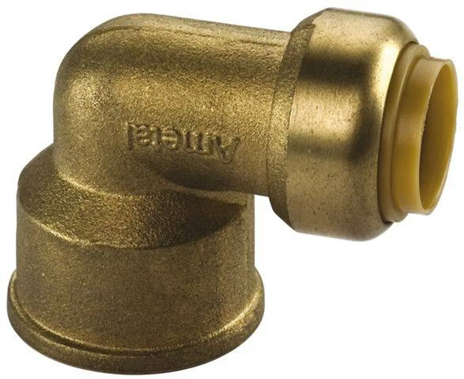 Kupfer Steckfitting Tectite Übergangswinkel Innengewinde 90° 22 mm - 3/4 Zoll DVGW 5 Stück