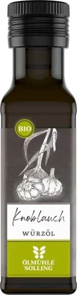 Ölmühle Solling Knoblauch Olivenwürzöl bio 100ml