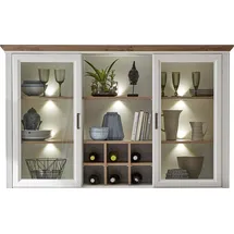 Innostyle Aufsatzschrank Jasmin 166 x 42 x 103 cm Weiß