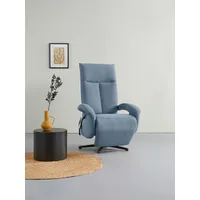 sit&more TV-Sessel Tycoon Polyester 74 x 112 x 82 cm Blau