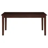 Home Affaire Esstisch HOME AFFAIRE "Danuta", braun (dunkelbraun), B:160cm H:75cm T:90cm, Tische, Esstisch, wahlweise mit Schublade, aus massiver Kiefer, FSC-zertifiziert