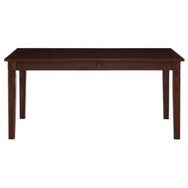 Home Affaire Esstisch HOME AFFAIRE "Danuta", braun (dunkelbraun), B:160cm H:75cm T:90cm, Tische, Esstisch, wahlweise mit Schublade, aus massiver Kiefer, FSC-zertifiziert
