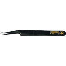 bernstein tools for electronics 5-053-13 SMD-Pinzette 51 SA-ESD Super-spitz, schräg-gebogen 110 mm