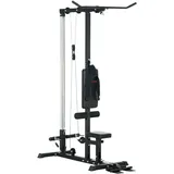 Krafttrainingsstation, Seilzugstation, Brustzugmaschine, Latzugmaschine, Hantelbank