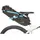 M-Wave BP Saddle schwarz/blau