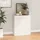 vidaXL Kommode mit 4 Schubladen 60 x 71 x 30,5 cm Hochglanz-Weiß