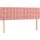 vidaXL Boxspringbett mit Matratze Rosa 140x200 cm Samt