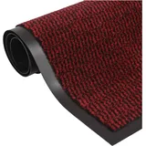 vidaXL Schmutzfangmatte 80 x 120 cm Rot