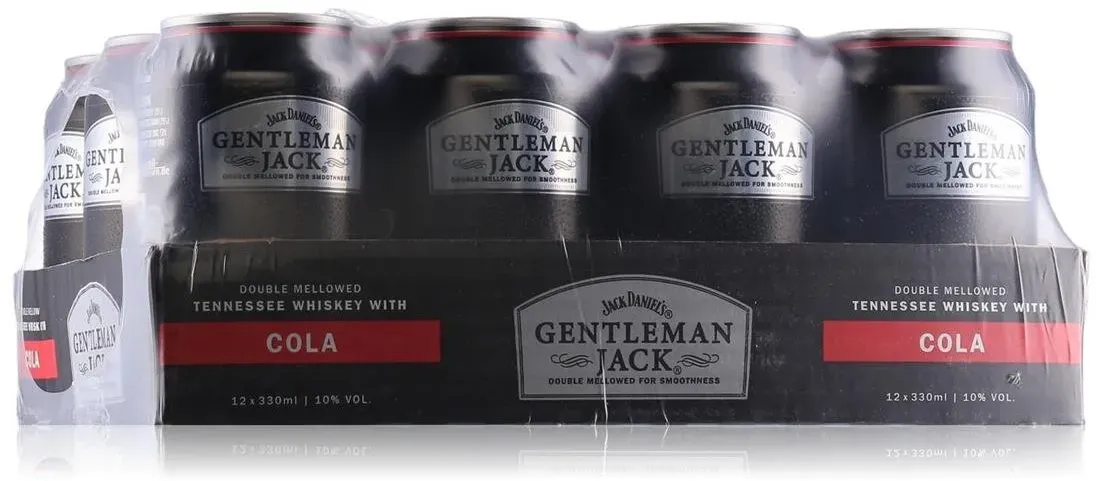 Jack Daniel's Gentleman Jack & Cola Dose 10% Vol. 12x0,33l