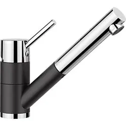Blanco 526167 SILGRANIT-Look silgranitschwarz/chrom
