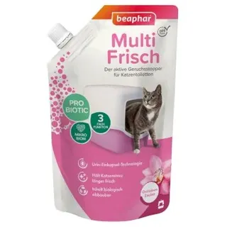 beaphar 400 g Orchidee beaphar Multi-Frisch für Katzentoiletten