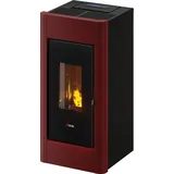 Cadel Pelletofen Sweet 7Air Metall Rot 7 kW Pellet Air Kamin Kaminofen