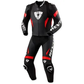 RevIt! Revit Argon 3 perforierte 2-Teiler Motorrad Lederkombi, Größe 48 für Männer