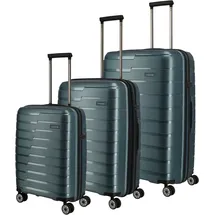 Travelite Air Base Koffer-Set 3-tlg. eisblau/petrol