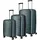 Travelite Air Base Koffer-Set 3-tlg. eisblau/petrol