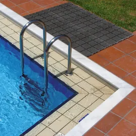 Prosperplast Easy Square 40 x 40 x 2 cm Schwarz