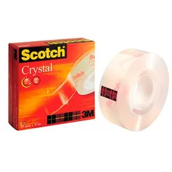 Scotch Crystal Klebefilm kristall-klar 19,0 mm x 33,0 m 1 Rolle