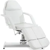deluke Kosmetikliege SOEST hydraulisch 64x185x125cm, Kunstleder, Weiß Massageliege Tattooliege