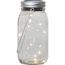 Best Season Solar Beleuchtung, Jamjar, transparent