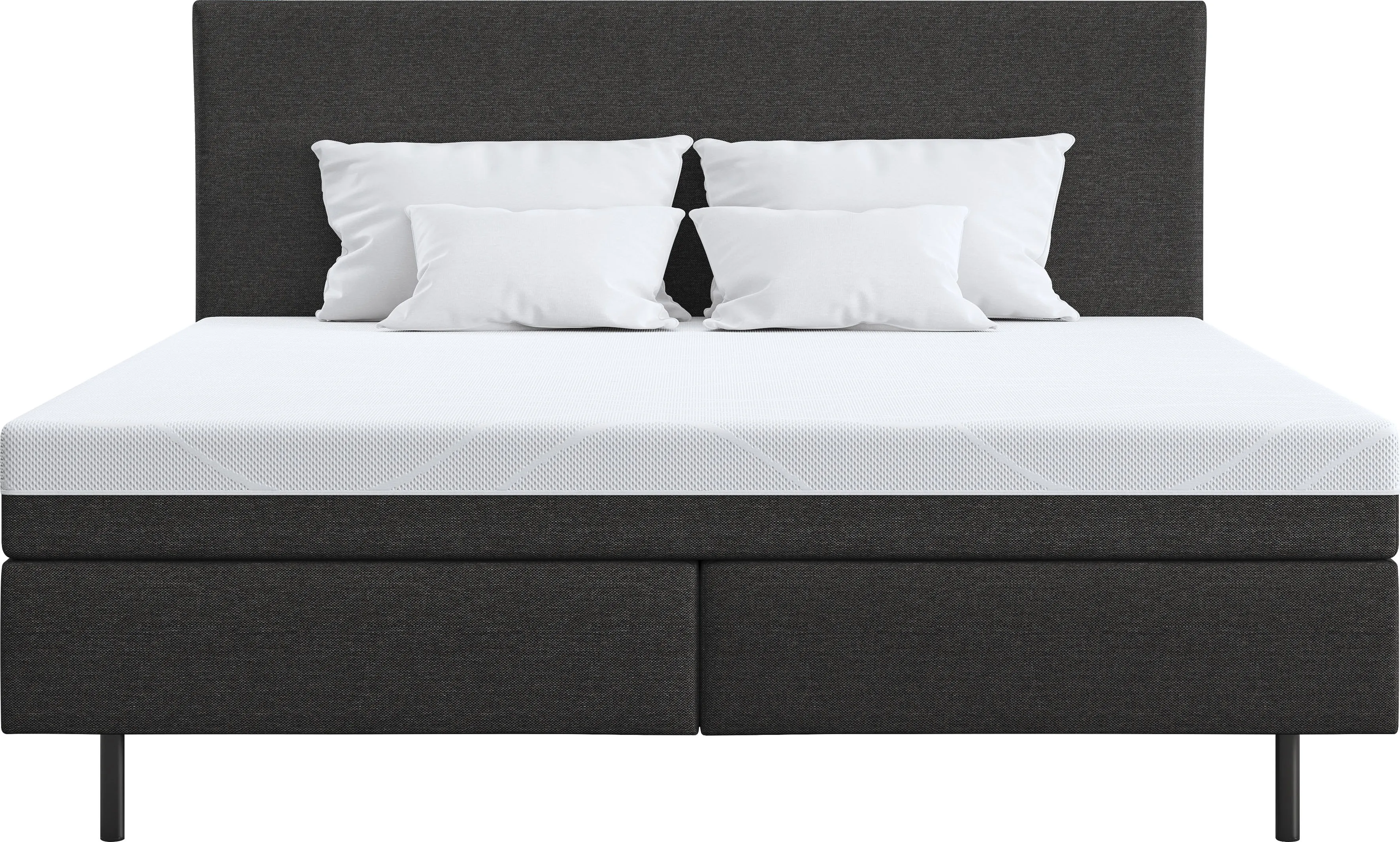 Schlaraffia Boxspringbett myNap, mit Tonnentaschenfederkern-Matratze Schlaraffia Casual Graphite