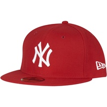 New Era New York Yankees MLB Basic Red 59Fifty Basecap - 7 1/2-60cm (XL)