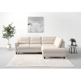 sit&more Ecksofa SIT & MORE "Farö L-Form", grau (elephant), B:251cm H:90cm T:187cm, Sofas, Ecksofa, inklusive Federkern, wahlweise mit Bettfunktion und Bettkasten