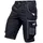Puma Workwear Precision X - Kurze Arbeitshose Herren - Robuste & Flexible Arbeitsshorts - Viele Taschen und Bequeme Passform - Ideal für Handwerk Heimwerk und Baugewerbe - Schwarz/Anthrazit - Gr. 58 - 58