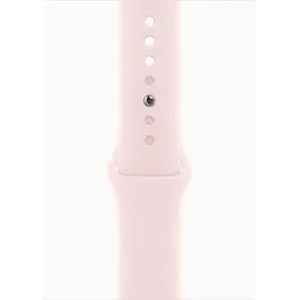 Apple Watch Series 9 GPS + Cellular 45 mm Aluminiumgehäuse rosé, Sportarmband hellrosa M/L