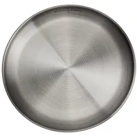 Black Snake Camping-Teller Ø 23 cm Silber 3er Set