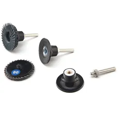 HBM-Halter mit Roll-on-Aufnahme und 6 mm Achse