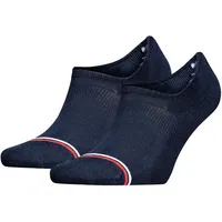 Tommy Hilfiger 2er Pack TOMMY HILFIGER Iconic Füßlinge 002 - dark navy 43-46